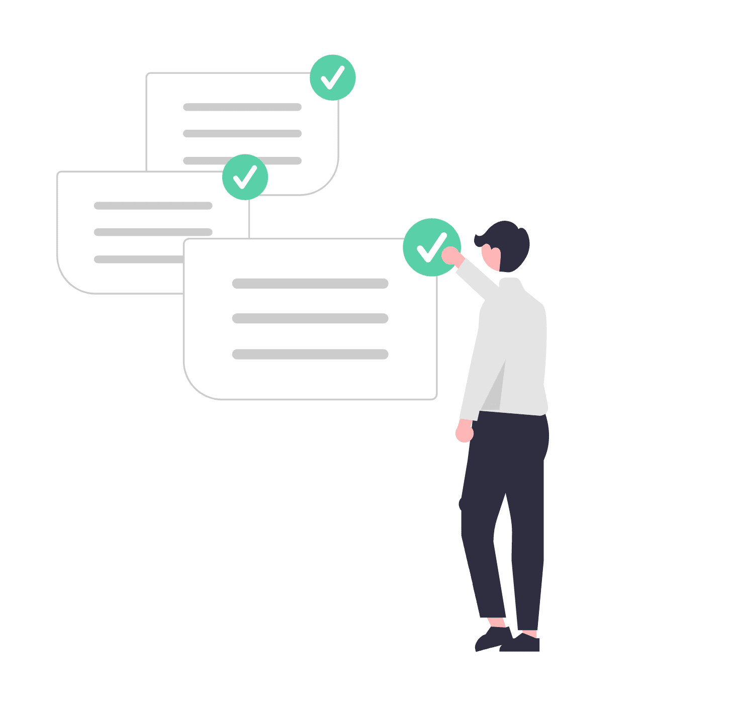 Job search illustration